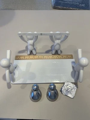 UMBRA Buddy Figura Puerta GANCHOS COLGADOR ESTANTE Pájaros Estante ALAN WISNIEWSKI Usado Lote Foto 1 de 4