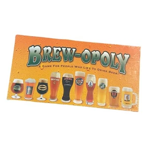 Brew-opoly A Game For People Who Love To Drink Beer! Brand New Sealed - Picture 1 of 2