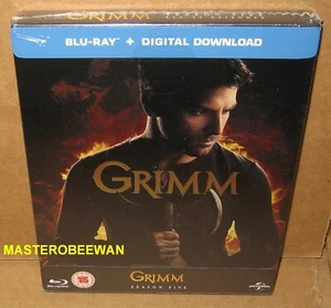 Grimm Season Five 5 Limited Edition Steelbook Blu-Ray New Sealed UK Region Free - Picture 1 of 2