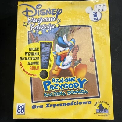 Disney's Donald Duck: Goin' Quackers PC Brand New Factory Sealed polish version - Image 1 of 4