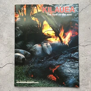 KILAUEA The Flow to the Sea - The Honolulu Advertiser Magazine Booklet 1987 - Picture 1 of 10