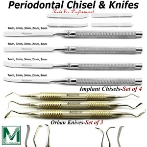 Parodontale Zahnfleischklappe Chirurgie Kit Erweiterung Meißel Gingivektomie Parodonta Orban - Bild 1 von 1