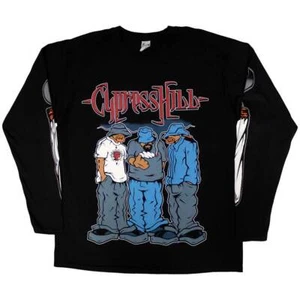 Cypress Hill Blunted L/S Shirt Black New - Picture 1 of 1