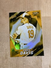 2017 Baltimore Orioles Chris Davis Topps Fire GOLD MINTED  SP