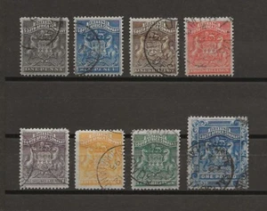 RHODESIEN 1892/93 SG 1/10 GEBRAUCHT - Bild 1 von 1