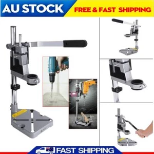 Portable Bench Drill Press Holder Grinder Bracket Stand Clamp Electric Repair OP - Picture 1 of 11