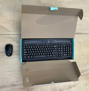 ORYGINALNY LOGITECH MK320 Wireless 820-00346 Membranowy pakiet klawiatury i myszy Czarny - Zdjęcie 1 z 9