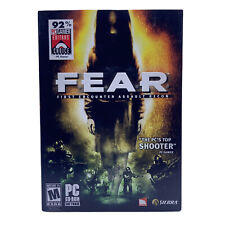 F.E.A.R.: First Encounter Assault Recon (PC, 2005) CIB Complete in Box w/ Manual