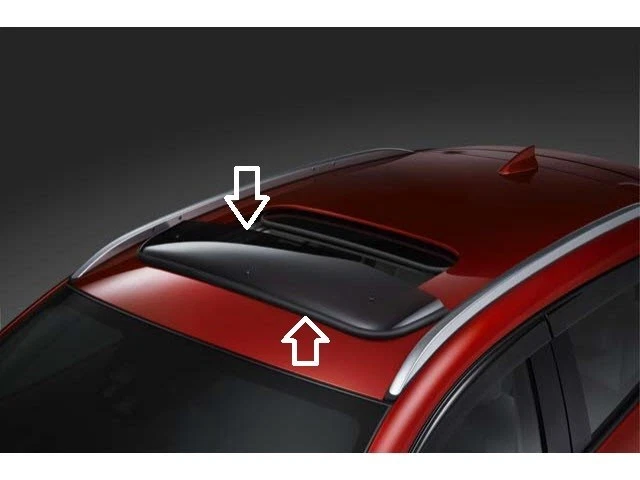 Mazda CX-3 2016 2017 2018 2019 techo corredizo deflector de viento 00008 PS02 Foto 1 de 1