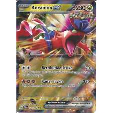 120/162 Koraidon ex : Double Rare Card : Temporal Forces : Pokemon TCG