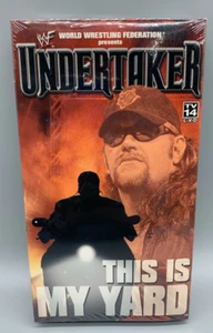 UNDERTAKER MY YARD - VINTAGE WWF BRAND NEW SEALED VHS WRESTLING TAPE - Picture 1 of 2
