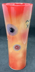 Rare Zeber Martell Gallery Clay Studio Handmade Abstract Art Pottery Tumbler 8” - Picture 1 of 8