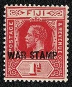 FIJI 1915/19 WAR TAX VARIETY - Picture 1 of 2