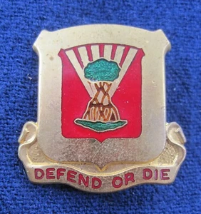 Segunda Guerra Mundial 40 AAA Bn DUI. - Imagen 1 de 2