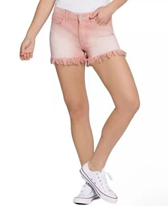 NWT CURRENT/ELLOIT THE RIVIERA VALE Mid Rise Denim Shorts Fray Hem Size 31 - Picture 1 of 14