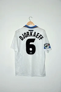 🔥1997/98 DJORKAEFF authentic jersey Inter retro vintage trikot camiseta France - Foto 1 di 4