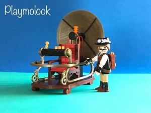 MACCHINA DEL TEMPO stampata in 3D scala Playmobil. Figure Playmobil non incluse. - Foto 1 di 5