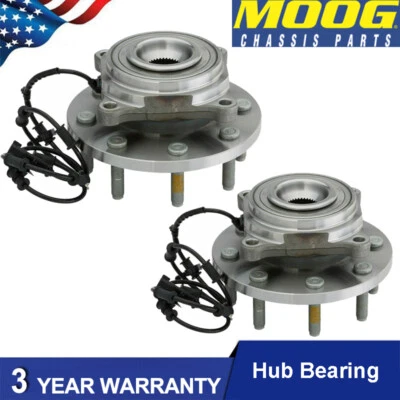 Conjunto de cojinete de cubo de rueda delantera MOOG de 2 piezas para Ram 2500 3500 2012 2013 4x4 515148 Foto 1 de 4