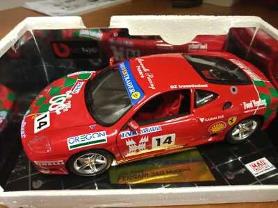 BBURAGO FERRARI F360 MODENA 1:18 - Coppa Ferrari Challenge 2000 - M. Mantovani - Immagine 1 di 4