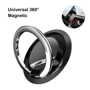 Finger Ring Holder Stand Grip 360° Rotating For Cell Phone Car Magnetic Mount US - Picture 1 of 10