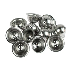 10pcs Metal Filter Screen Steel Mesh Concave Bowl Replacement for Smoking Pipes - Picture 1 of 4
