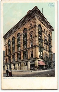 Hartford, CT - HARTFORD LIFE INSURANCE COMPANY - c1910 Postcard - Bild 1 von 2