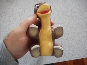 THE LAND BEFORE TIME 1988 HAND PUPPET PIZZA HUT LITTLEFOOT DINOSAUR - Picture 1 of 5