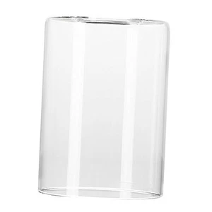 Clear Glass Shade, Cylinder Glass Lamp Shade Lampshade Replacement for - Picture 1 of 6