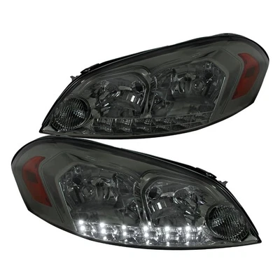 Fit 2006-2013 Impala 2006-2007 Monte Carlo Smoke LED Crystal Clear Headlights Foto 1 de 4
