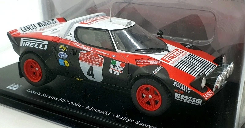Hachette escala 1/24 G113U025 - Lancia Stratos HF Sanremo 1978 M.Alen #4 Foto 1 de 4