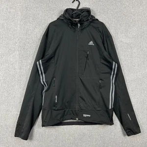 Adidas Giacca Uomo Taglia Large Nera Terrex Formazione Windstopper Outdoor Sport - Foto 1 di 16