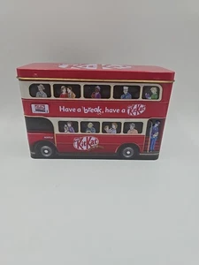 Kit Kat London Red Bus Tin. Double Decker Bus No 17 Route 2018 Empty - Picture 1 of 10