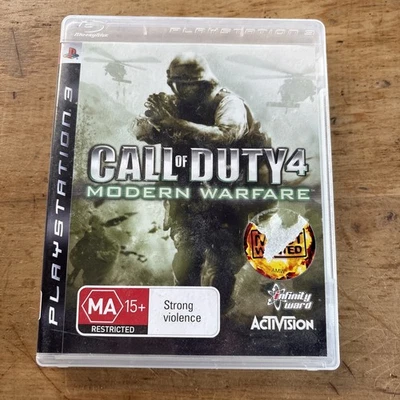 Call Of Duty 4 Modern Warfare PS3 PlayStation 3 Free Post - image 1 of 4