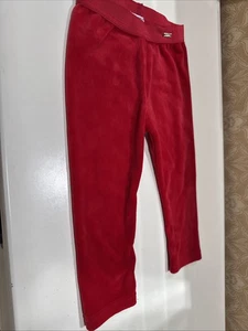 Mayoral Baby Girl Size 18 Months Red Velour Leggings - Picture 1 of 5
