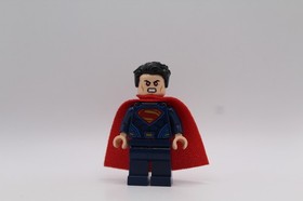 LEGO Superman Minifigure sh0219 76044 DC Super Heroes CMF Lot Rare Retired HTF 