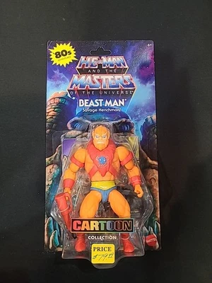 Masters of the Universe Origins Colección de dibujos animados Hombre Bestia MOTU Mattel Nuevo Foto 1 de 3