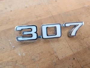 OEM GM 1969 1970 CHEVY CAMARO NOVA 307 FENDER EMBLEM 3962947 - Bild 1 von 10