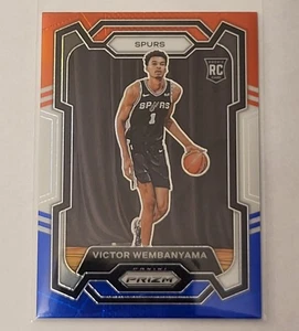 2023-24 Panini Prizm - Victor Wembanyama #136 Red White & Blue Prizm (RC) - Bild 1 von 1