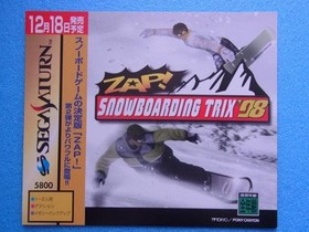 ZAP SNOWBOARDING TRIX SEGA SATURN SS PROMOTION #7f98f4