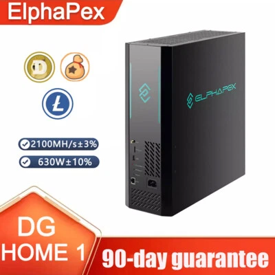 ElphaPex DG Home 1 LTC DOGE BEL Miner 2.1GH/s 630W Home ASIC in Stock - Image 1 of 4