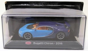 Altaya 1/43 Scale AL12319E - 2016 Bugatti Chiron - 2-Tone Blue - Picture 1 of 1