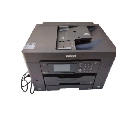 Epson WorkForce Pro WF-7840 Wireless Wide-Format All-in-One Printer - Black - Image 1 of 4