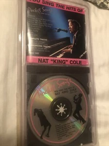 Karaoke: Nat King Cole - Audio CD Taschenlieder, die Sie singen die Hits Textbuch Neu - Bild 1 von 3