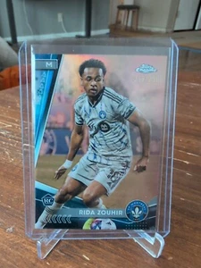 2024 Topps Chrome MLS RIDA ZOUHUR ROSE GOLD CF MONTREAL 19/250 #187 - Picture 1 of 3
