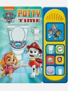 New Phoenix Nickelodeon Paw Patrol Potty Time Play A Sound Marshall Book - Picture 1 of 6