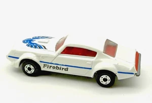 Matchbox Lesney Superfast MB16 White Pontiac Firebird Mint in PVC Display - Picture 1 of 6