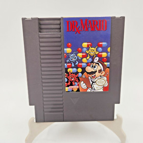 Cartucho y funda Dr. Mario (Nintendo Entertainment System NES) limpios/probados.