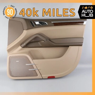 Porsche Cayenne 958 GTS Front Right Side Interior Door Panel Leather OEM 40k - Image 1 of 4