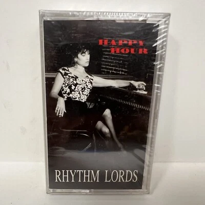 Rhythm Lords Happy Hour Cassette 1994 Rebecca Records Blues Sealed NOS - Image 1 of 4