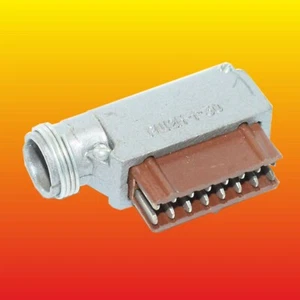 LOTE DE 2 CONECTORES DE ÁNGULO DE METAL DE BAJA FRECUENCIA 16 PINES RSH2N-1-30 РШ2Н-1-30 3A 400V - Imagen 1 de 2